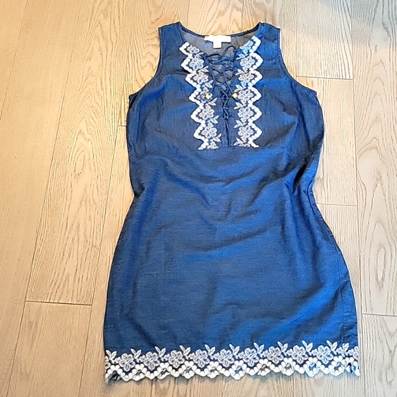 Michael Kors Denim mini Dress - Picture 1 of 2